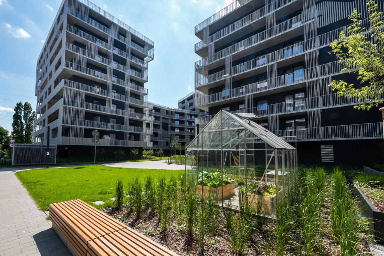 Wola Cosy White Apartment Warsaw Exterior photo
